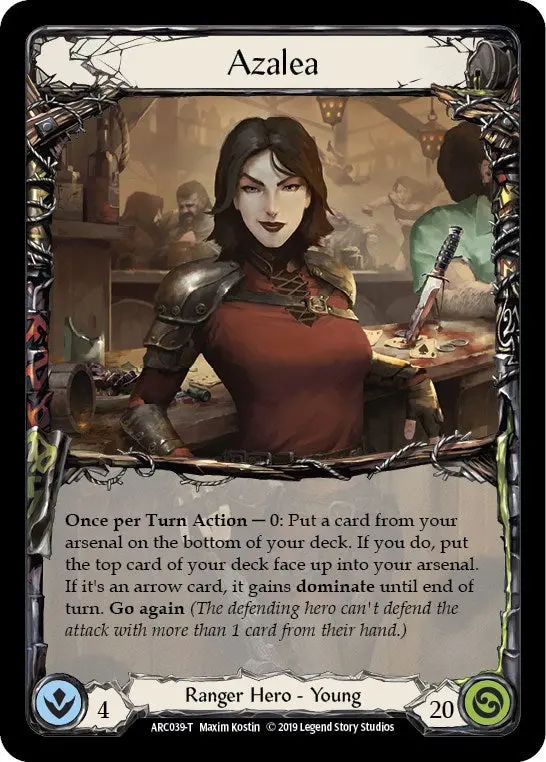 Azalea // Viserai, Rune Blood [Arc039 // Arc075] (Arcane Rising) 1