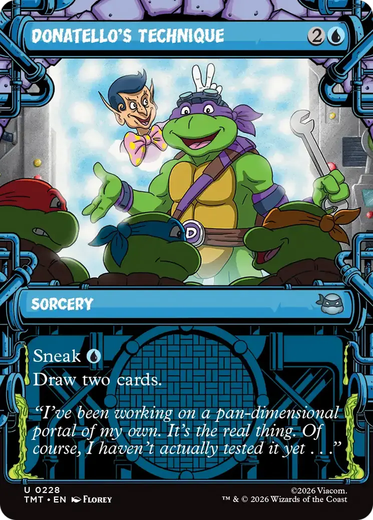 Donatello's Technique (Showcase) [Teenage Mutant Ninja Turtles] 1