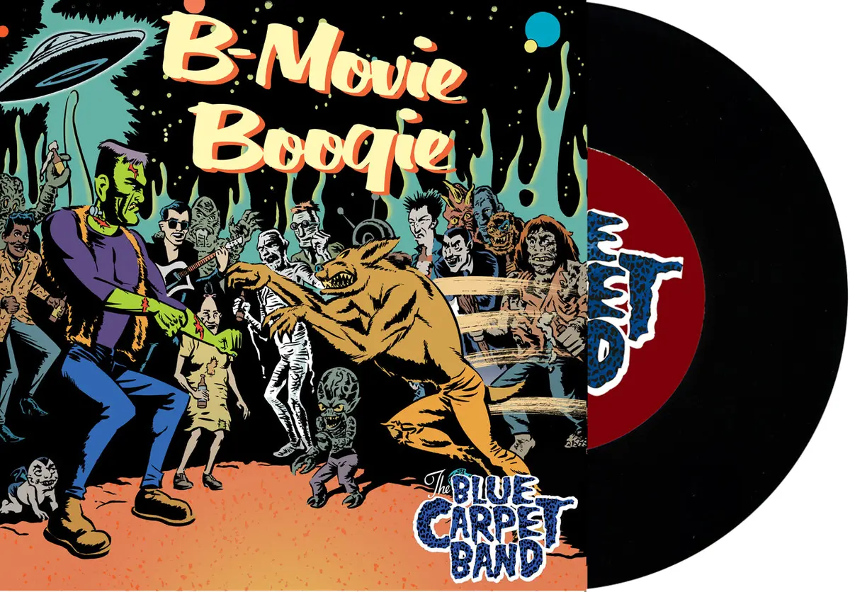The Blue Carpet Band - B-Movieboogie/Slow Death Of Camden 7" Vinyl 1
