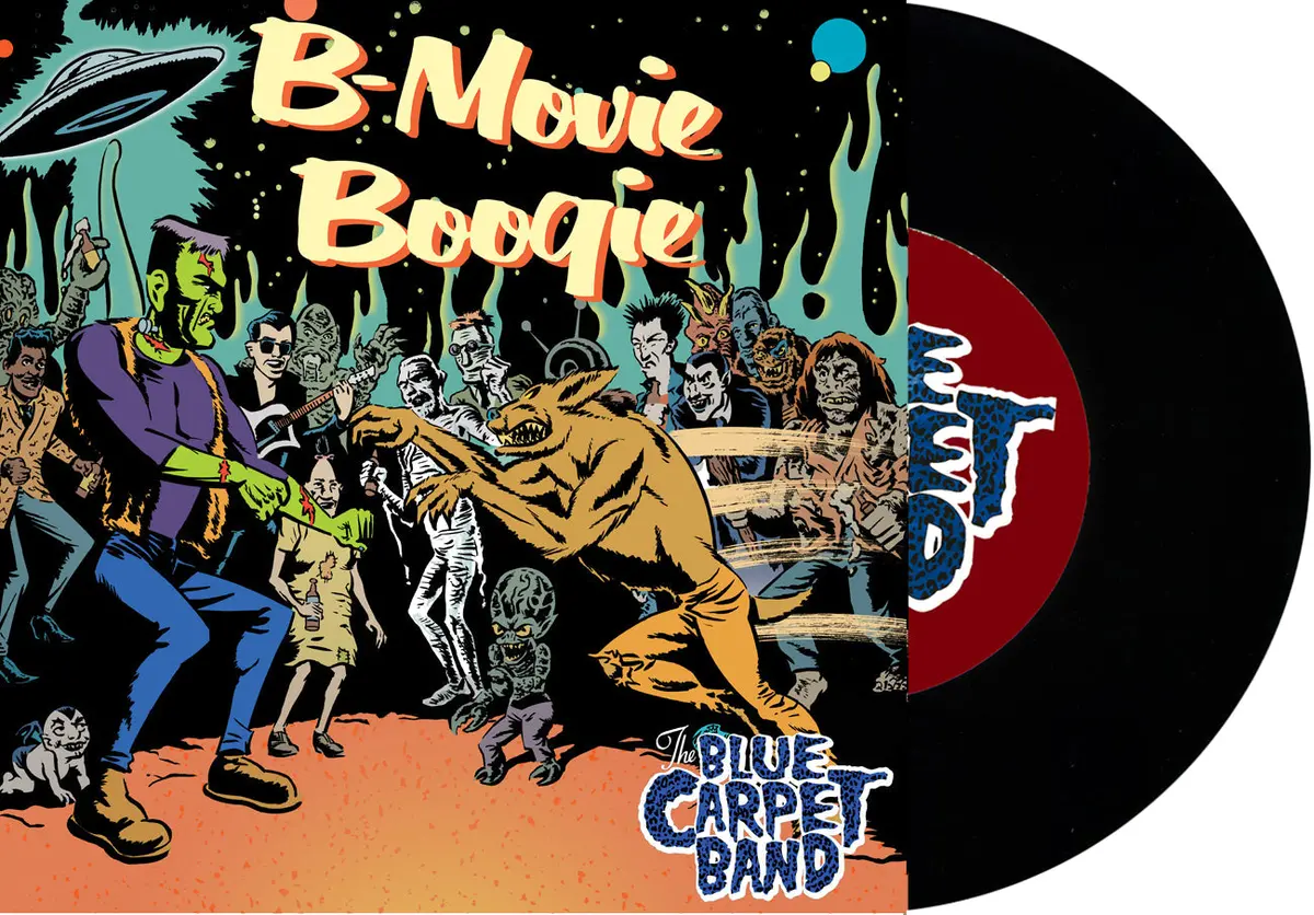 The Blue Carpet Band - B-Movieboogie/Slow Death Of Camden 7" Vinyl Discount 1