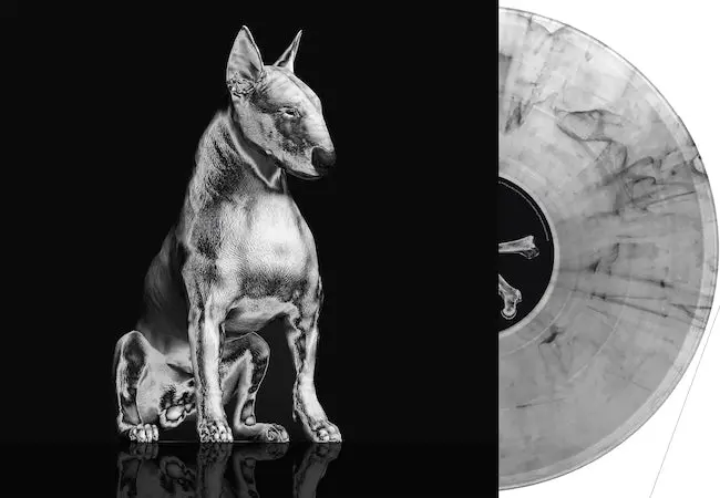 Riskee & The Ridicule - Platinum Statue New Album! - Grey And Clear Marbled Vinyl 1