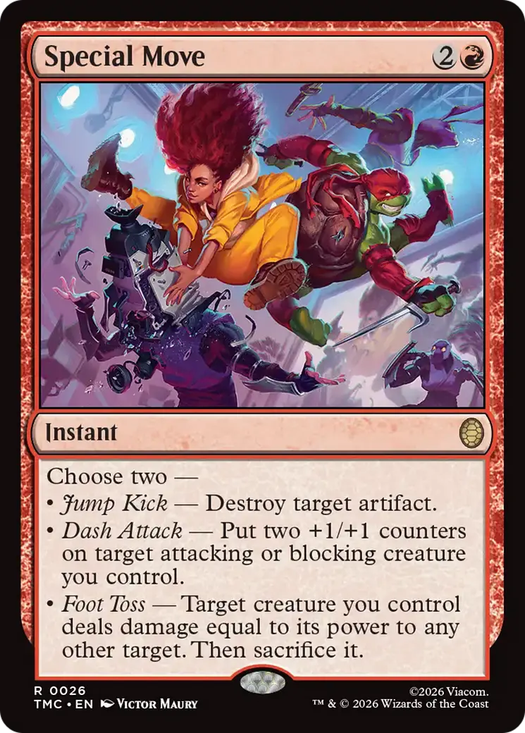 Special Move [Teenage Mutant Ninja Turtles Commander] 1