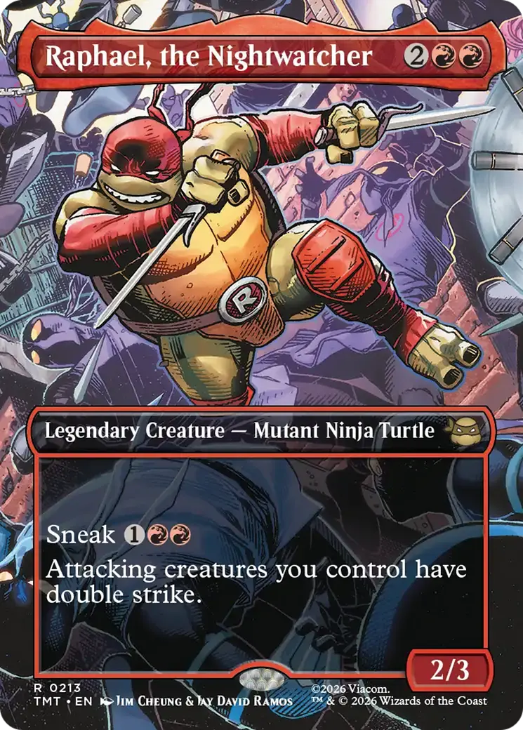 Raphael, The Nightwatcher (Borderless) [Teenage Mutant Ninja Turtles] 1