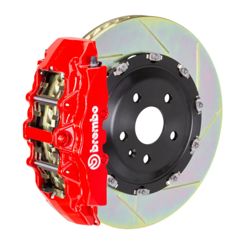 Brembo Gt Big Brake Kit – Front, 6-Piston Calipers, 380X34Mm Two-Piece Slotted Rotors, For 2015–2020 Ford F-150 (Excl. Raptor) 1