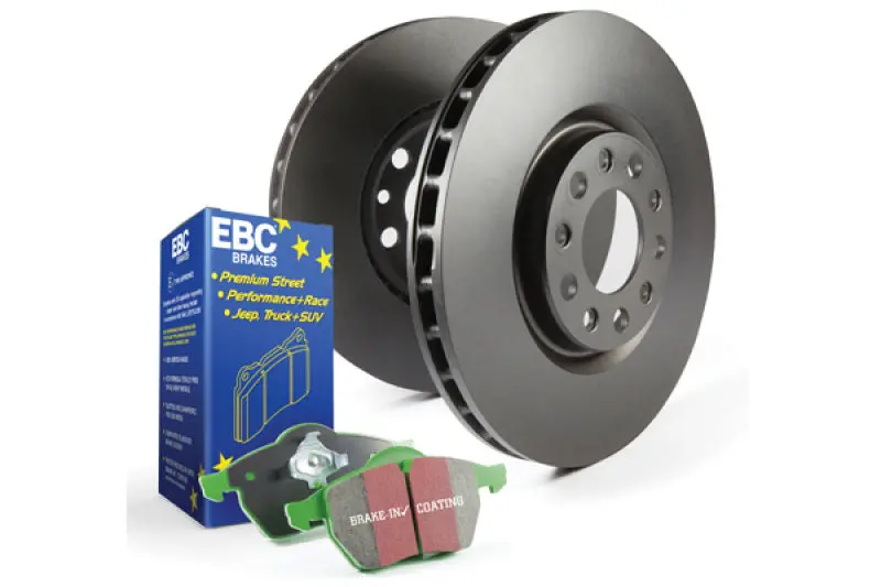 Ebc Greenstuff Brake Pad & Rk Rotor Kit – S14 Performance Upgrade Package 1