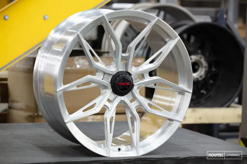 Vossen X Novitec Nf11 Forged Rear Wheel – 21X11.5", 5X114.3, Et29, Brushed Gloss Clear Finish 1