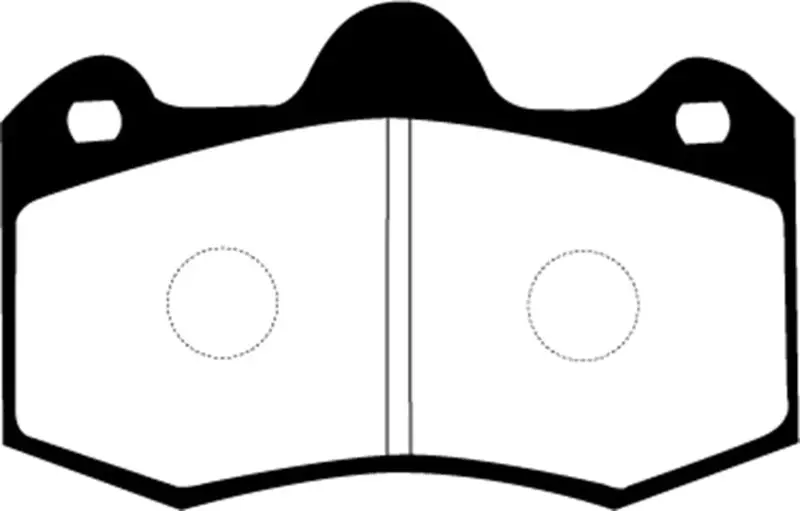 Ebc Bluestuff Rear Brake Pads – High-Performance Compound For 2011+ Mclaren Mp4-12C 3.8L Twin-Turbo 1