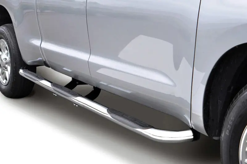 Go Rhino 6000 Series Stainless Steel Side Steps – One-Piece, Wheel-To-Wheel Fit For 2009–2014 Dodge Ram 1500 1