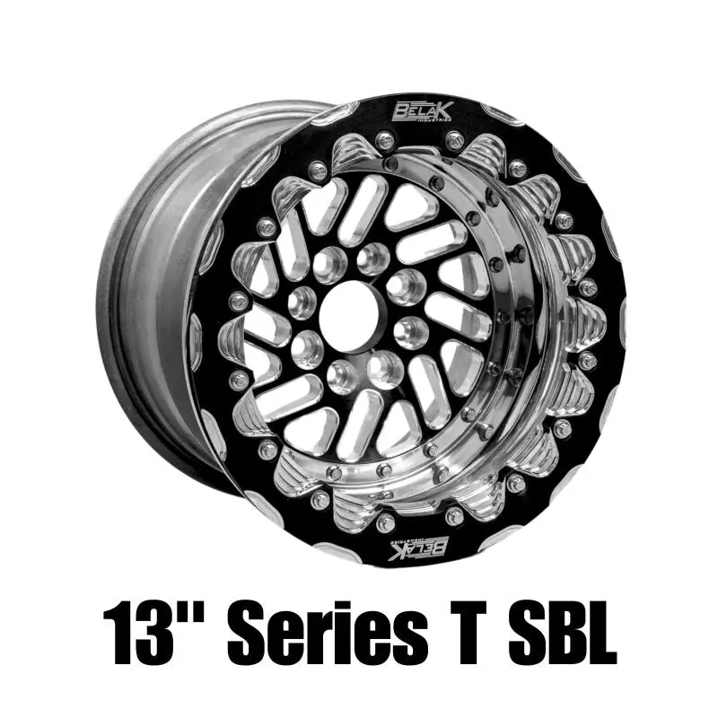 Belak 13X10 / 5In Bs / 4X100 Bp / High Pad / Series Twisted Wheel - Non-Beadlock 1