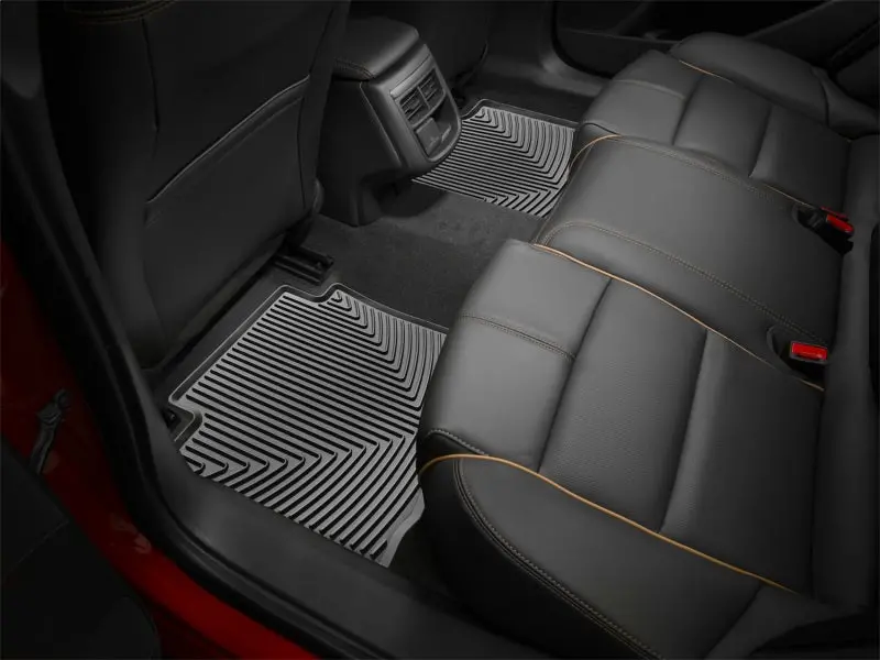 Weathertech 17+ Mercedes-Benz E-Class Rear Rubber Mats - Black 1