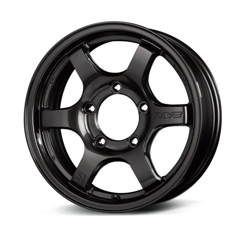 Gram Lights 57Dr-X 18×8.0-Inch Wheel – +7 Offset, 6×114.3 Bolt Pattern, Super Dark Gunmetal Finish 1