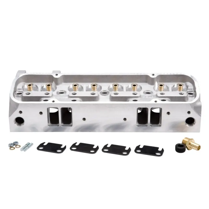 Edelbrock Bare Aluminum Cylinder Head – Pontiac Single-Plane, 72Cc Combustion Chamber 1