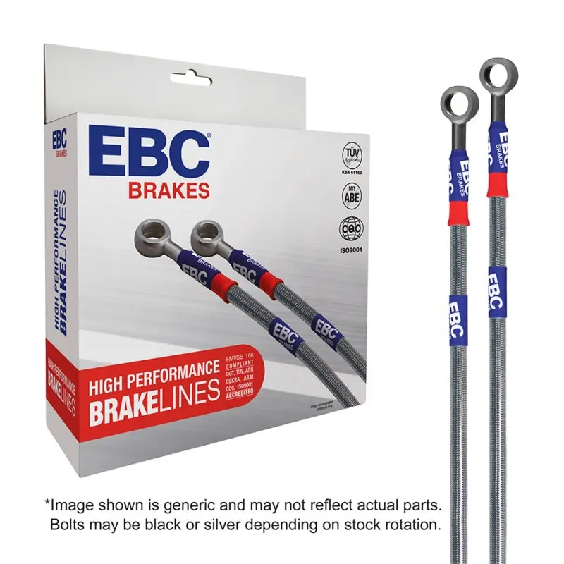 Ebc Stainless Steel Brake Line Kit For 2011–2012 Audi A8 Quattro 3.0L Supercharged 1