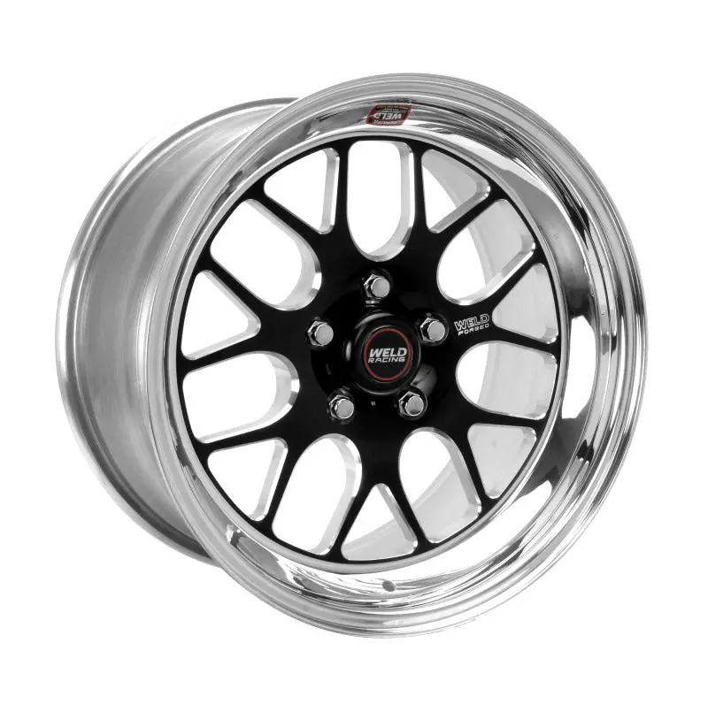 Weld S77 17X11 / 5X4.5 Bp / 5.8In. Bs Black Wheel (Medium Pad) - Non-Beadlock 1