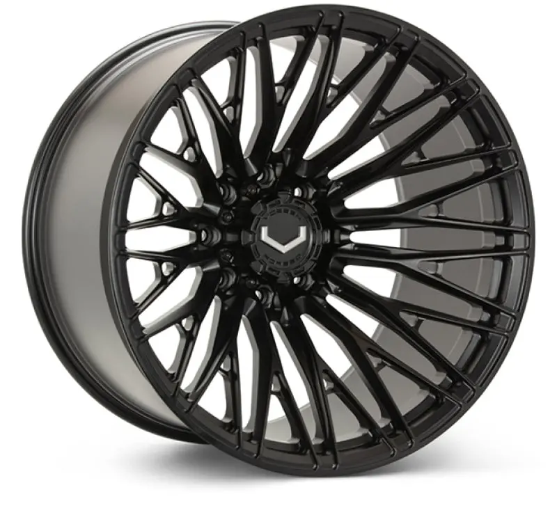 Vossen Vfx-04 24X10 - 8X180 - Et+15 - Deep - 124.3 - Satin Black Wheel 1