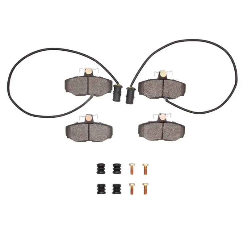 R1 Oe-Style Rear Brake Pad & Hardware Kit For 1987–1987 Jaguar Xj12 1