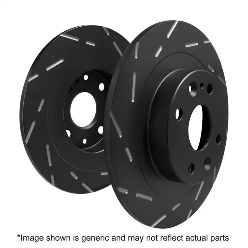 Ebc Usr Slotted Rear Brake Rotors For 2020–2024 Jaguar F-Type 2.0T 2