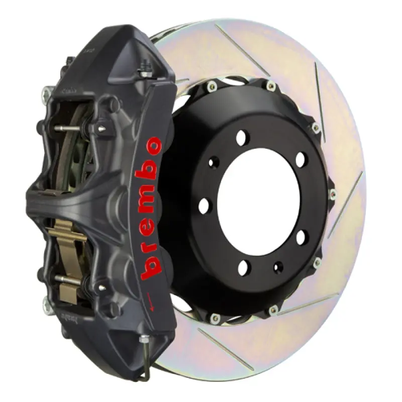 Brembo Gts Big Brake Kit For 2007–2012 Bmw 335Xi – Front 6-Piston Calipers, 380×32Mm Slotted Two-Piece Rotors 1