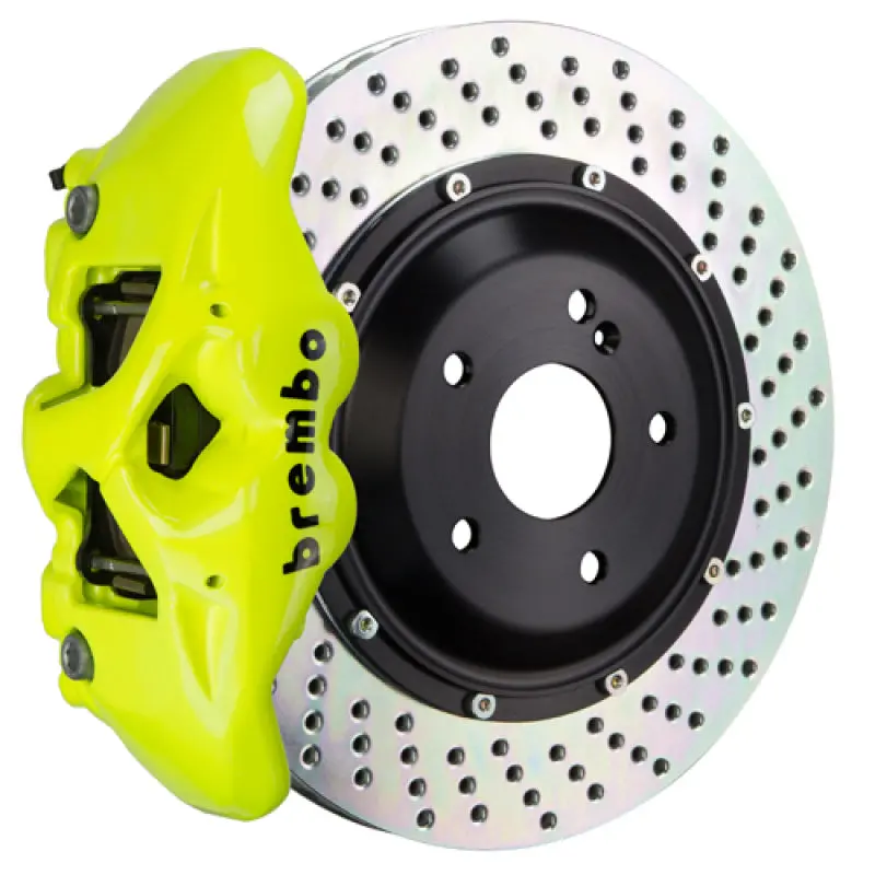 Brembo Gt Rear Big Brake Kit For 2016–2021 Toyota Land Cruiser (J200) – Cast Calipers & Drilled 2-Piece Rotors 1