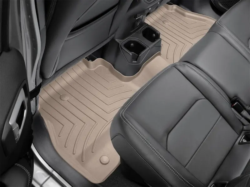 Weathertech Hp Rear Floor Liners For 2018+ Lincoln Navigator – Premium Tan Custom Fit 1