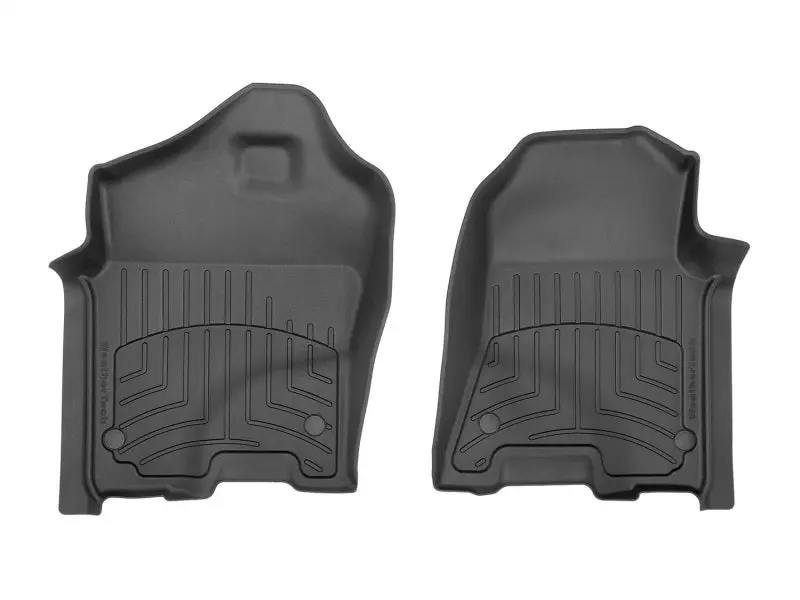 Weathertech Front Floor Liners — High-Performance, Custom-Fit For 2019+ Ram 1500 Quad & Crew Cab, Black 1