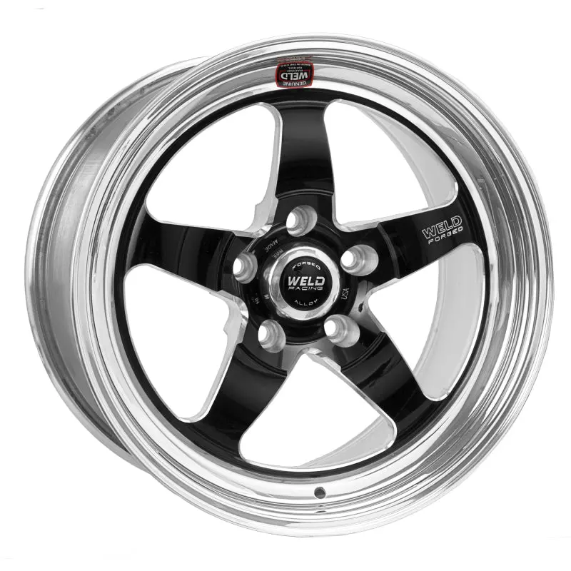 Weld S71 Black High-Pad Alloy Wheel – 17X8In, 5X4.75 Bp, 5.2In Backspace, Non-Beadlock 1