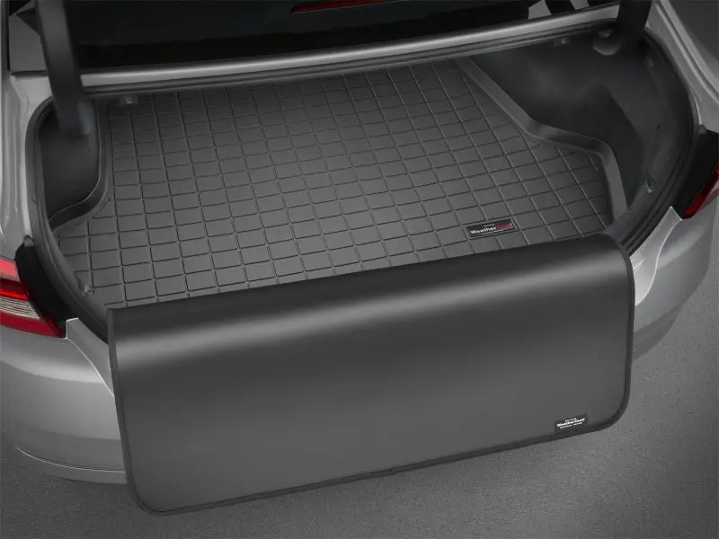 Weathertech Cargo Liner With Rear Bumper Protector For 2014–2016 Kia Soul — Gray 1