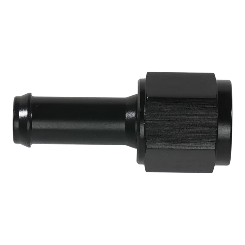 Deatschwerks 6An Female Flare Swivel To 3/8In Hose Barb Adapter – Single-Port Fitting 1