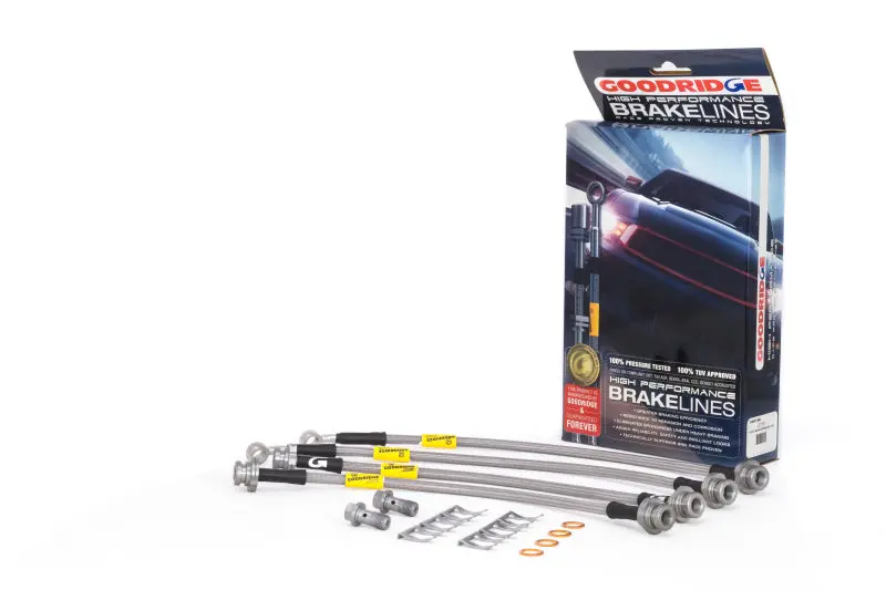 Goodridge Stainless Steel Brake Lines – For 2014–2015 Infiniti Q50 Sport Sedan 1