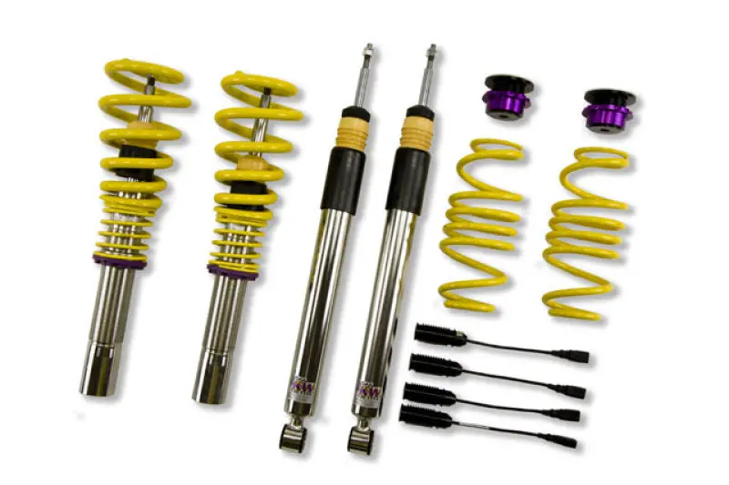 Kw Coilover Kit V2 Audi A4 S4 (8K/B8) W/ Electronic Dampening Controlsedan Fwd + Quattro 1