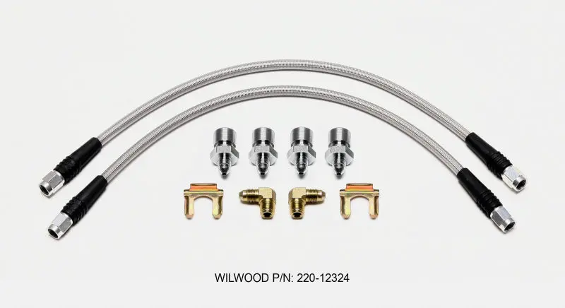 Wilwood Flexline Brake Hose Kit – Compatible With 1941–1956 Buick Models 1