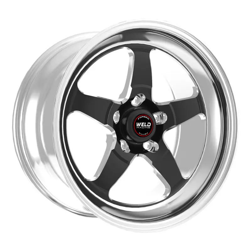 Weld S71 18X10 / 5X115Mm Bp / 6.7In. Bs Black Wheel (Medium Pad) - Non-Beadlock 2