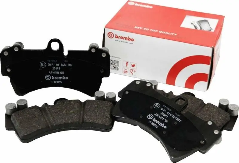 Brembo 05-07 Chevrolet Cobalt/04-06 Malibu Front Premium Nao Ceramic Oe Equivalent Pad 1