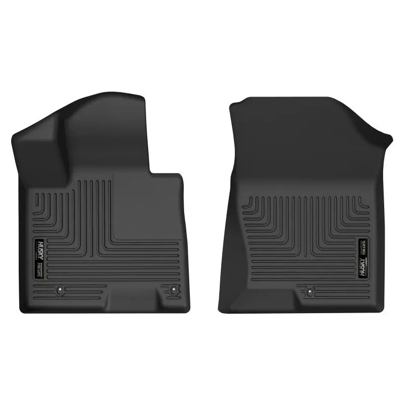 Husky Liners Black Front Floor Mats For 2022 Hyundai Santa Cruz And Tucson 1
